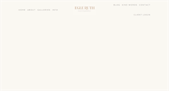Desktop Screenshot of eruthphotography.com